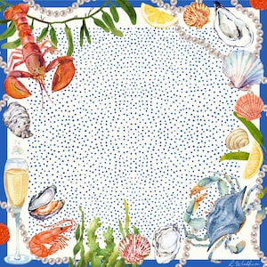 Seafood Tower Scarf