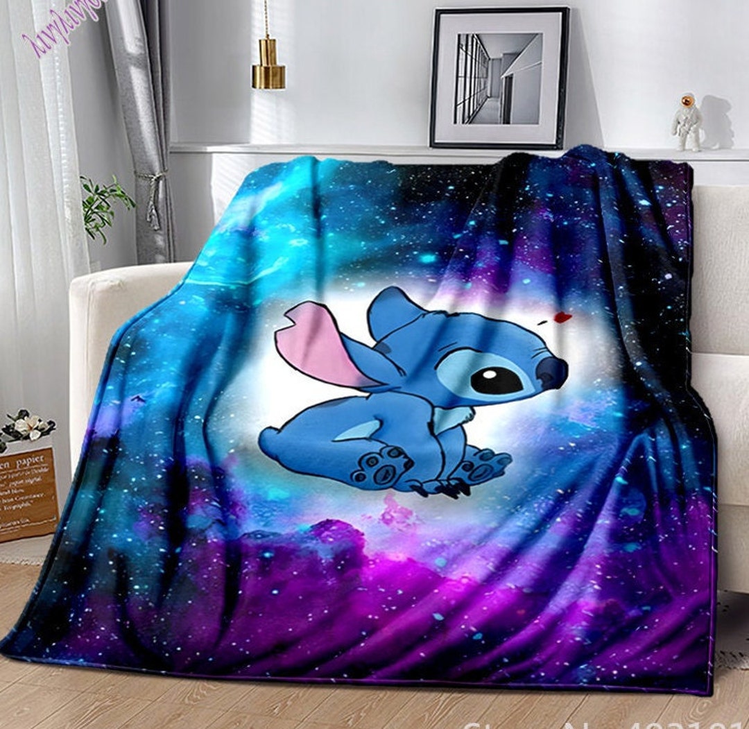 Lilo and Stitch Blanket Disney Lilo and Stitch Sofa Cover Etsy