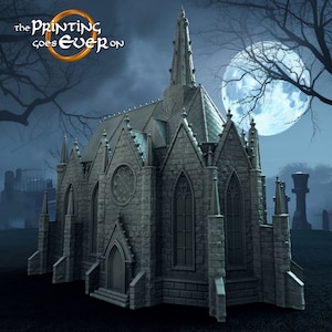Gothic Cathedral and Cathedral Ruins