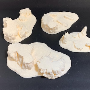 Hills for Scatter Terrain and Wargaming Set 2