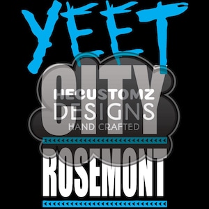 ROSEMONT png lotta dtf SVG CRICUT