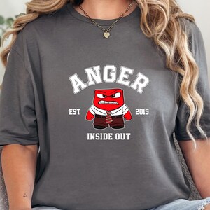 Disney Anger T-shirt, Disney Inside Out Anger T-shirt, Anger T-shirt, Inside Out Anger T-shirt, Anger Disney T-shirt, Anger Disney T-shirt