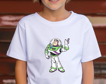 Disney Toy Story Buzz Lightyear T-Shirt, Unisex Cotton, Birthday Gift Tee for Fans