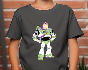 Disney Toy Story Buzz Lightyear T-Shirt, Cotton, Disneyland Family Trip