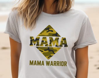 Camo Mama Shirt, Neutral Mama Tee, Mother’s Day Gift