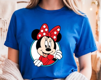Minnie Mouse T-Shirt, US Cotton, Disneyland Family Tee