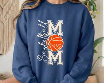 Basketball Mom Shirt, Sports Mom Tee, Game Day Graphic, Team Mama Gift