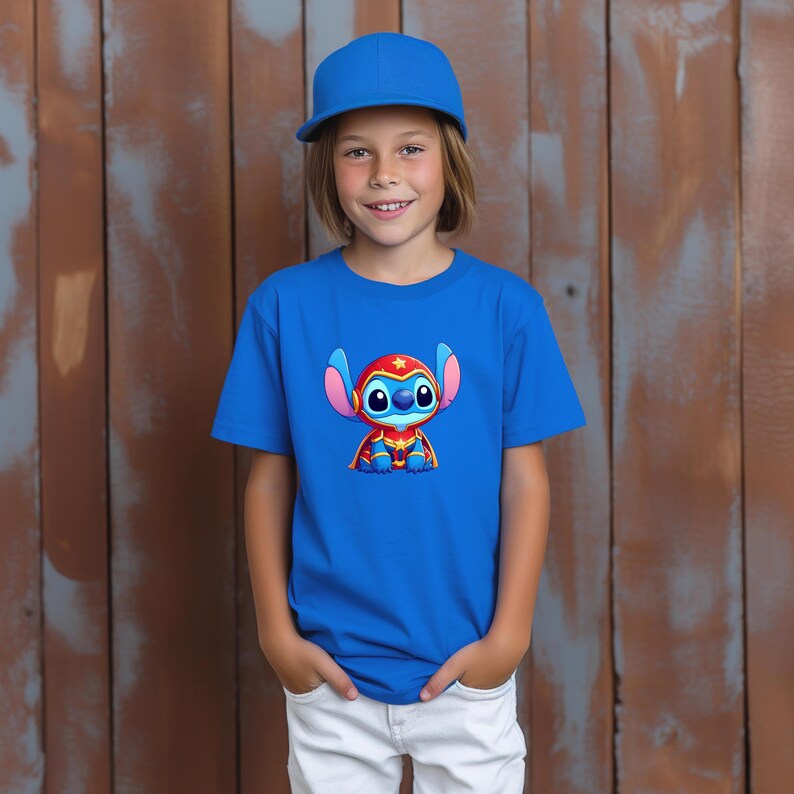 Disney Avengers Stitch T-Shirt, US Cotton Unisex Tee, Birthday Gift for Fans image 8