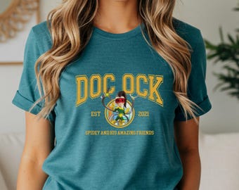 Doc Ock Spidey Friends T-Shirt, US Cotton, Disneyland Family Trip Tee