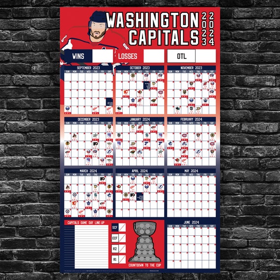 Washington Capitals 2024 Schedule Gale Pearla