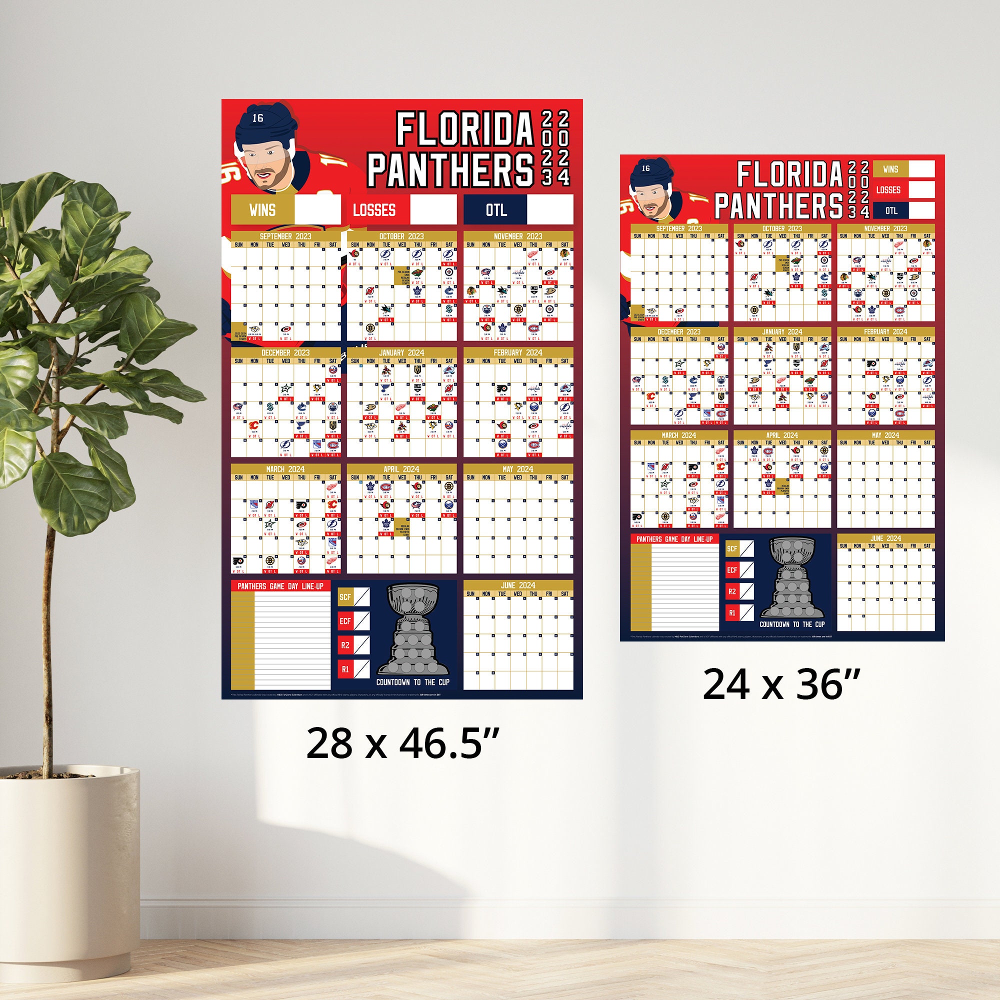 2024 April Calendar With Holidays Florida Panthers Free Printable Oct