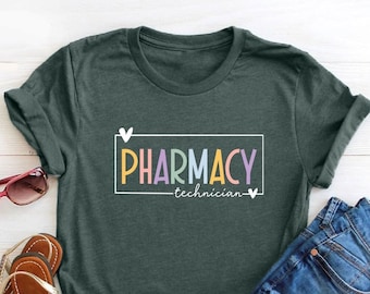 Pharmacy Technician Shirt, Pharmacy Tech Gift, Pharmacy Tech Shirt, Trendy Pharmacy Tech Shirt, Gift For Pharmacy Tech Tee, Pharmacy Shirts