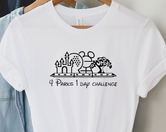 Hashtag 4 Parks 1 Day Unisex Hoodie Sweatshirt Disneyworld Family Group Vacation Beauty and the Beast Belle Walt Disney Sweaters Etsy
