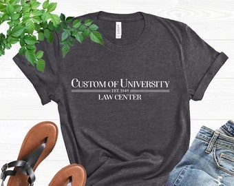 Customized University Shirt, Custom College Tee, Custom University T-shirt, Custom Design University, Matching Tees, Gift for College Shirt