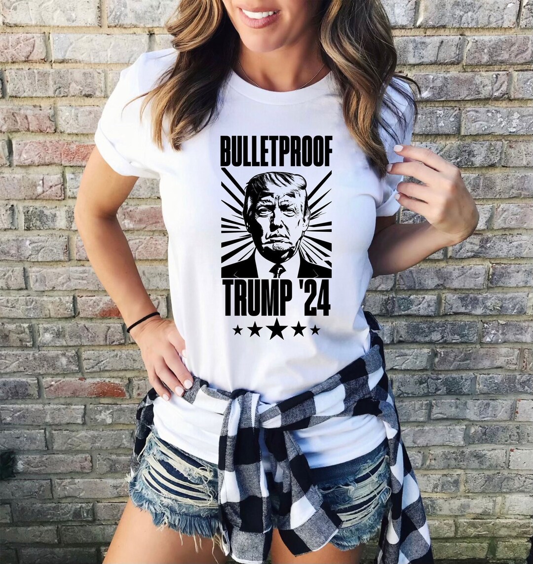Trump Shooting Shirt, Trump Bulletproof Shirt, Trump Rally Shirt
