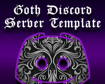Goth Discord Server Template