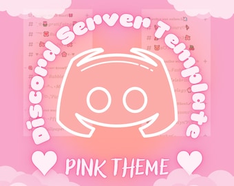 Best Pink Discord Server Template