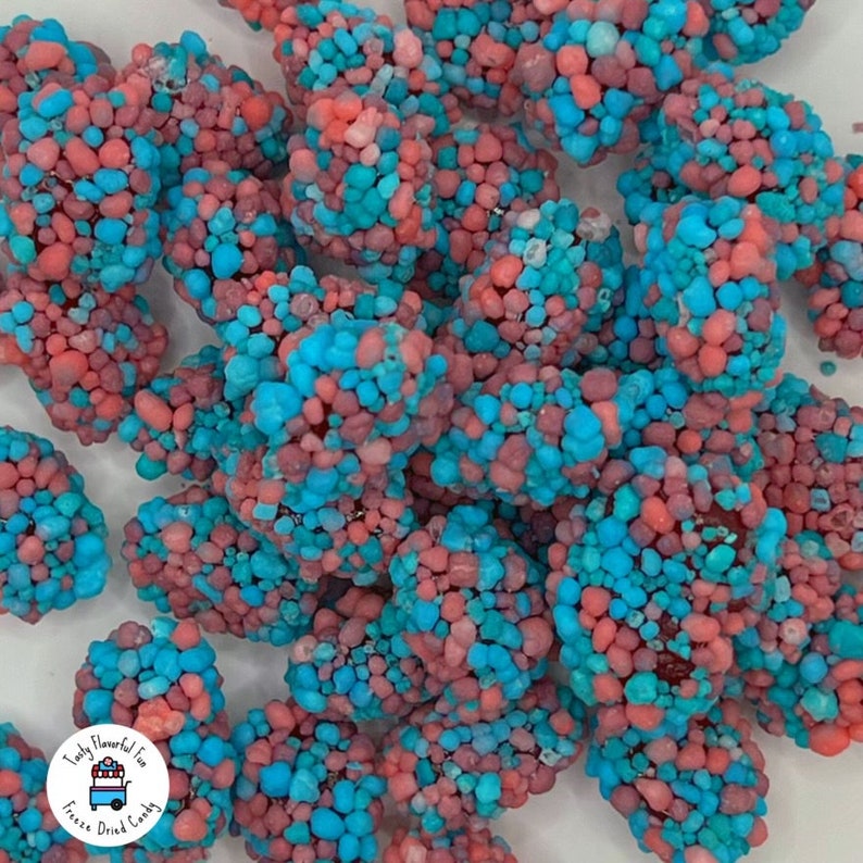 Freeze Dried Nerd Gummy Clusters Very Berry Etsy