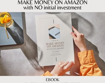 Make Money On Amazon. NO Initial Investment. passive income, KDP, real ways to make money from home for free. legit way to make money online