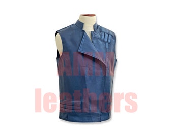 Star Wars Inspired Cal Kestis Jedi Survivor Leather Vest | Cal kestis Custom Cosplay vest