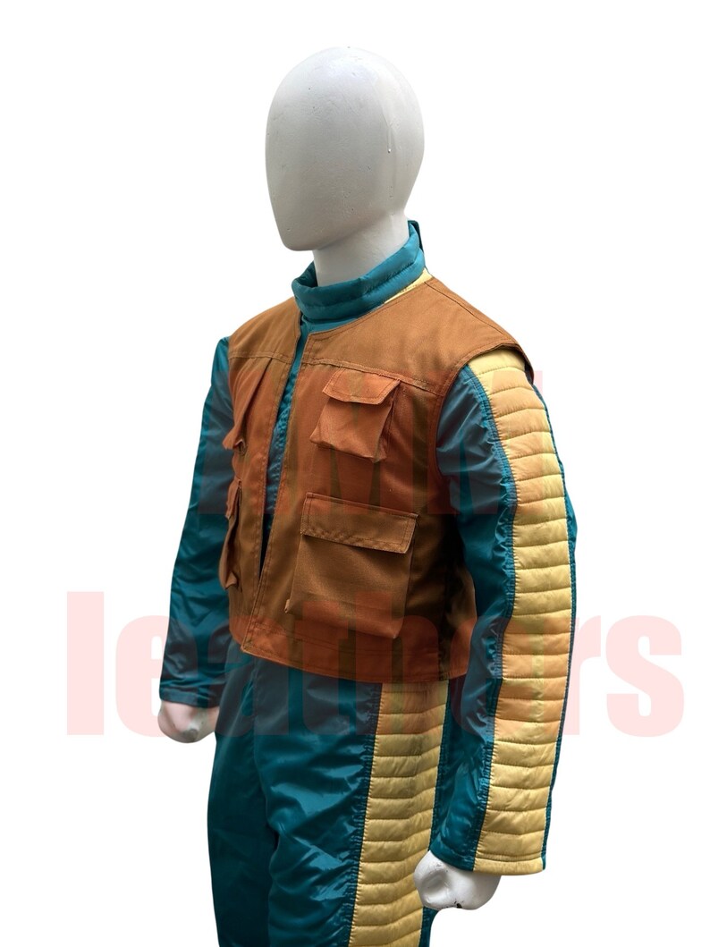 Greedo Cosplay Suit and Vest Capture the Essence of the Infamous Rodian Bounty Hunter greedo adventure suit for sky walker image 6