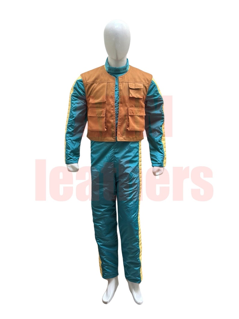 Greedo Cosplay Suit and Vest Capture the Essence of the Infamous Rodian Bounty Hunter greedo adventure suit for sky walker image 1