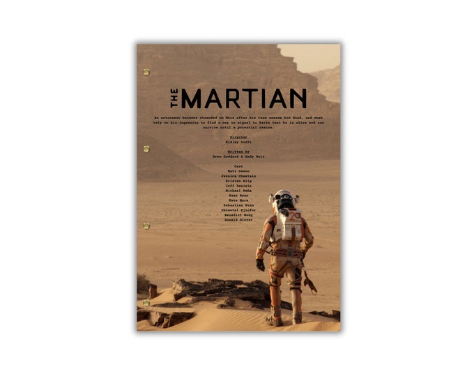 The Martian Script/Screenplay