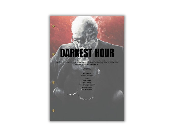 Darkest Hour List Script/Screenplay