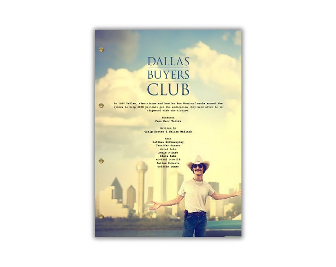 Dallas Buyers Club Script/Screenplay