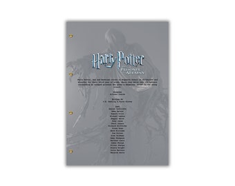 Harry Potter and the Prisoner of Azkaban Script/Screenplay