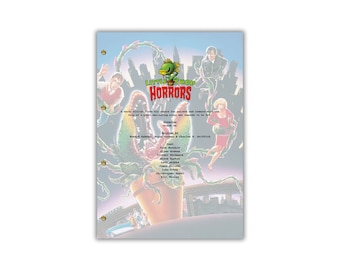 Little shop of horrors Script/Screenplay