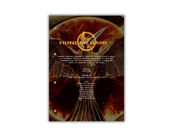 The Hunger Games Script/Screenplay