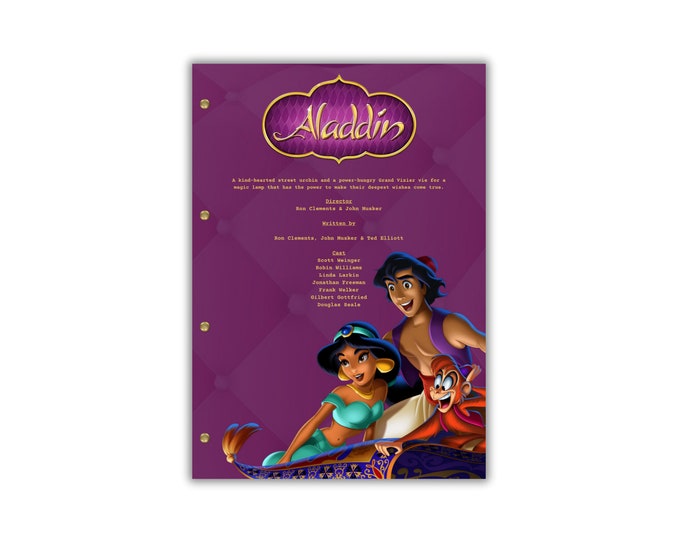 Aladdin | Disney Classic Script/Screenplay