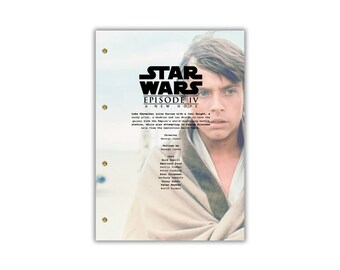 Star Wars Episode IV – A New Hope Script/Screenplay