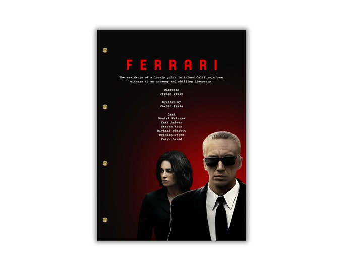 Ferrari Script/Screenplay