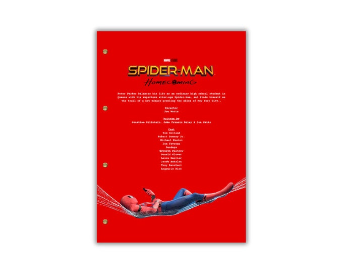 Spider Man Homecoming Script/Screenplay