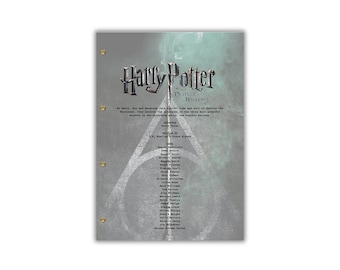 Harry Potter and the Deathly Hallows: Part 1 Script/Screenplay