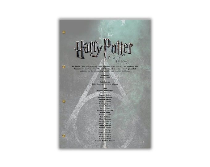 Harry Potter and the Deathly Hallows: Part 1 Script/Screenplay