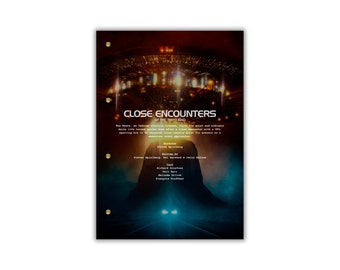 Close Encounters of the Third Kind Script/Screenplay