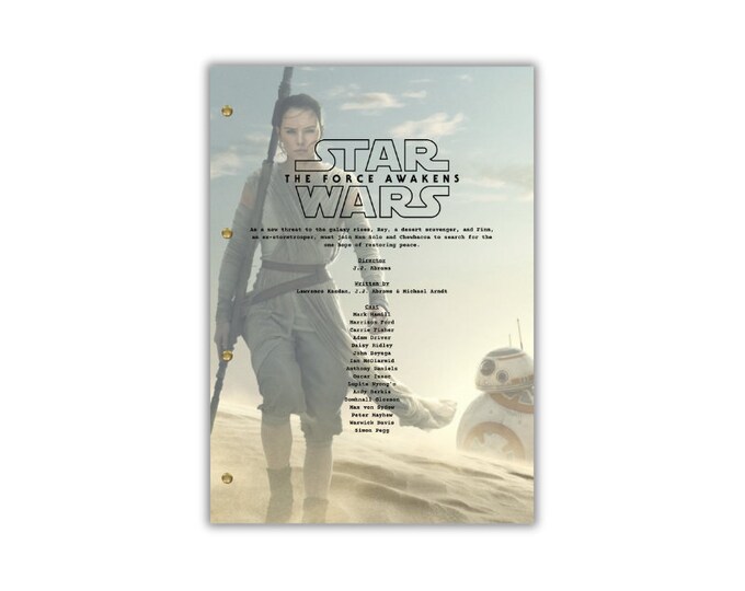 Star Wars Episode VII – The Force Awakens Script/Screenplay