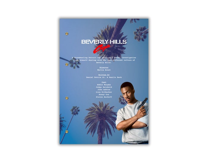 Beverly hills cop Script/Screenplay