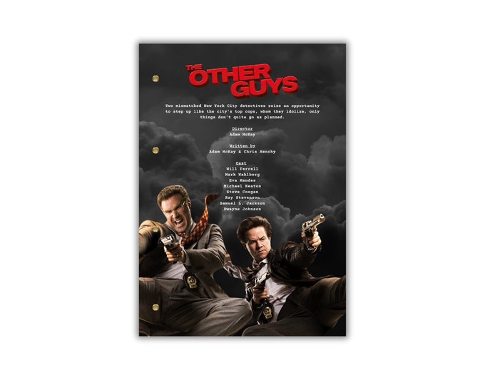 The other guys Script/Screenplay