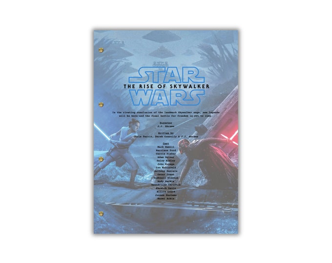 Star Wars Episode IX – The Rise of Skywalker Script/Screenplay