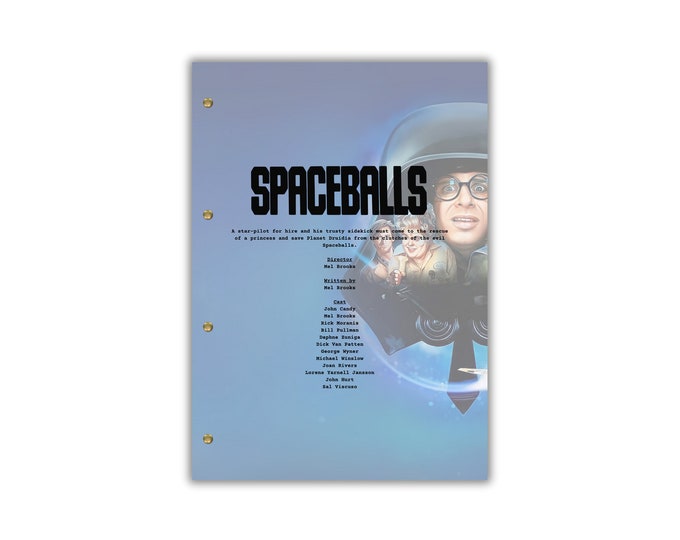 Spaceballs Script/Screenplay