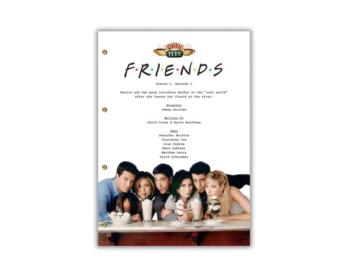 Friends (Season1, Episode 1) Script/Screenplay