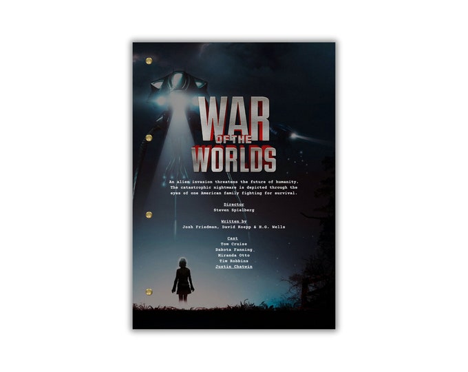 War of the worlds Script/Screenplay
