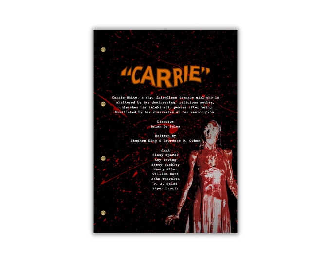 Carrie | 1976 Script/Screenplay