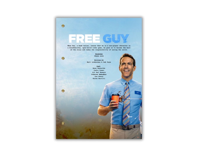 Free Guy Script/Screenplay
