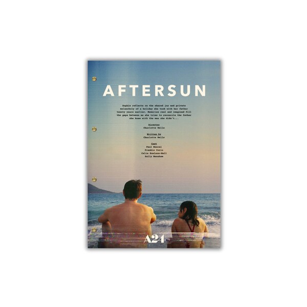 Aftersun Script/Screenplay