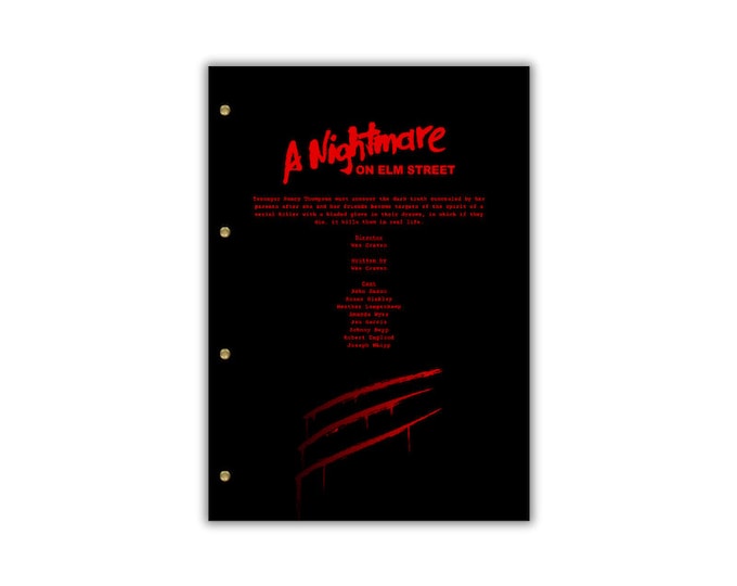 Nightmare on Elm Street Script/Screenplay